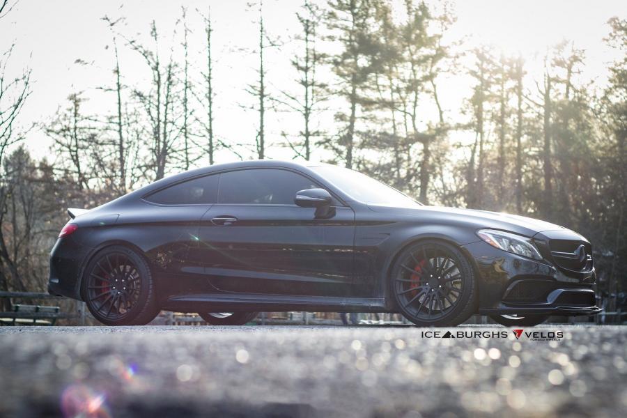 Mercedes-AMG C63 S Coupe by Ice Burghs on Velos Wheels (S15) '2019